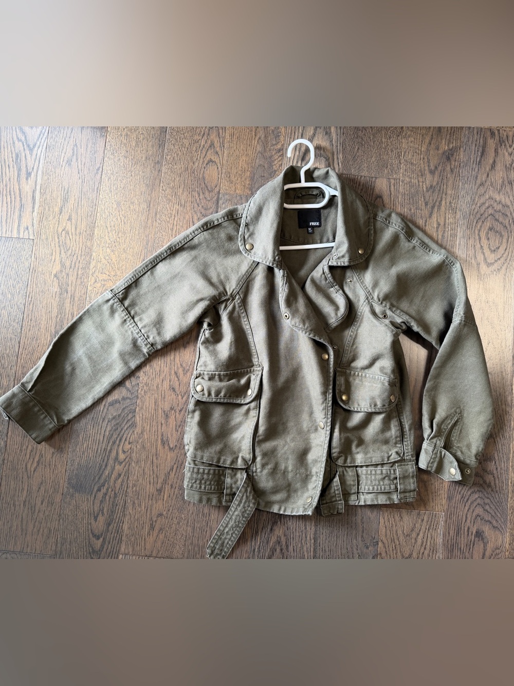 Aritzia Wilfred Free Army Green Rayder Utility Jacket - Picture 3 of 6